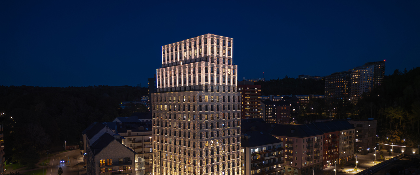 kreativ-teknik-kallebäck-fasad-belysning-ljus-wallenstam--styrteknik-ljussättning-göteborg-erco-martin