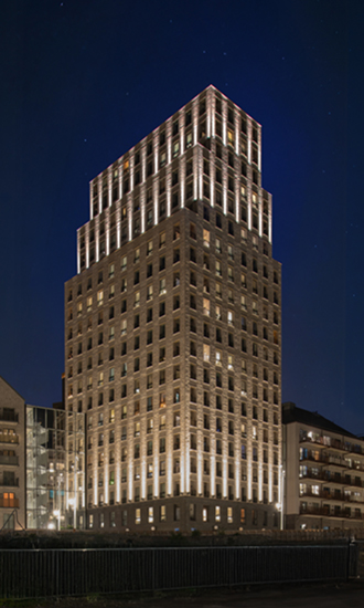 kreativ-teknik-kallebäck-fasad-belysning-ljus-wallenstam--styrteknik-ljussättning-göteborg-erco-martin